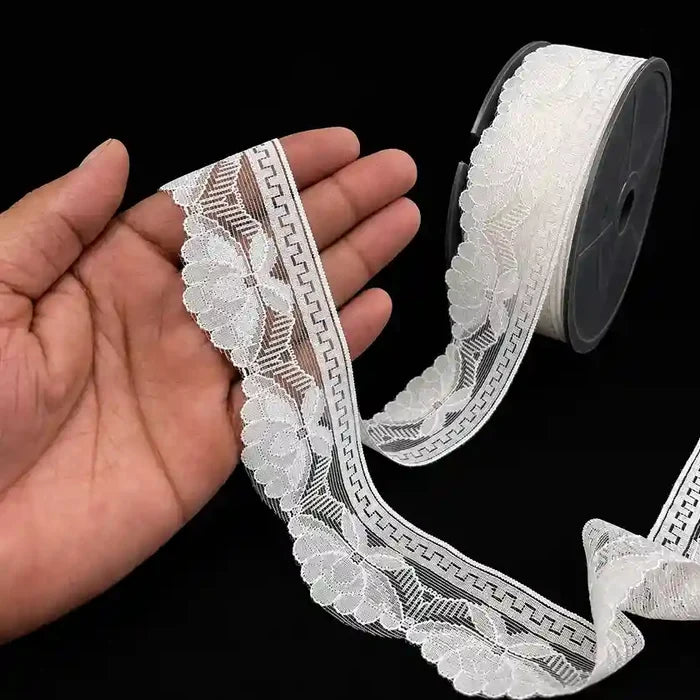 Charming Botanical Lace Trim | SKU-6