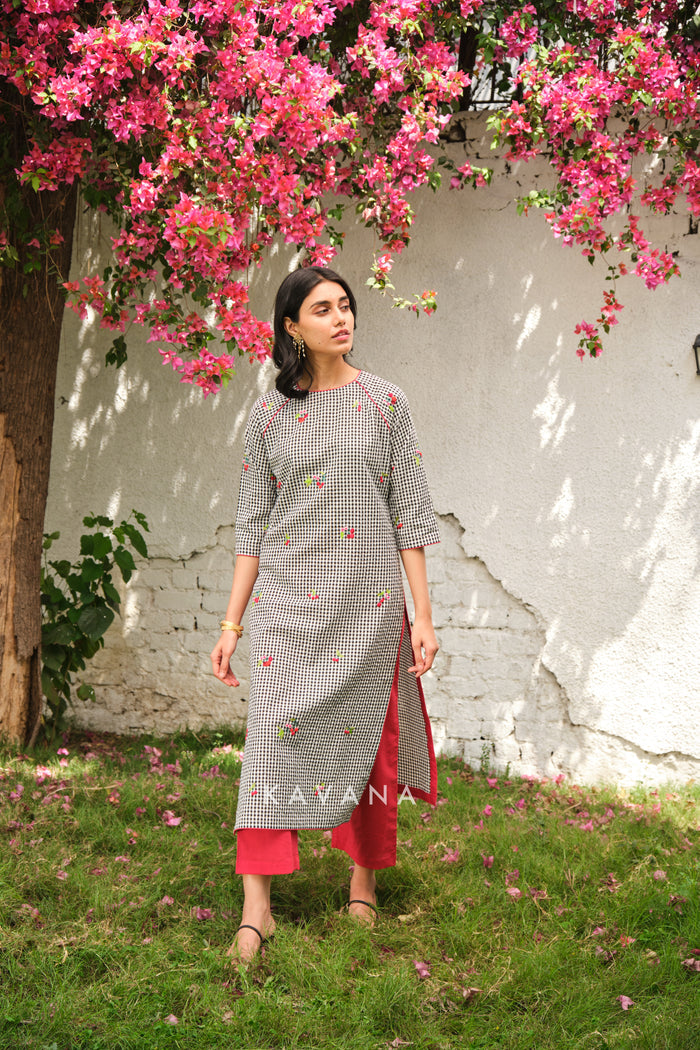 Cherry kurta set
