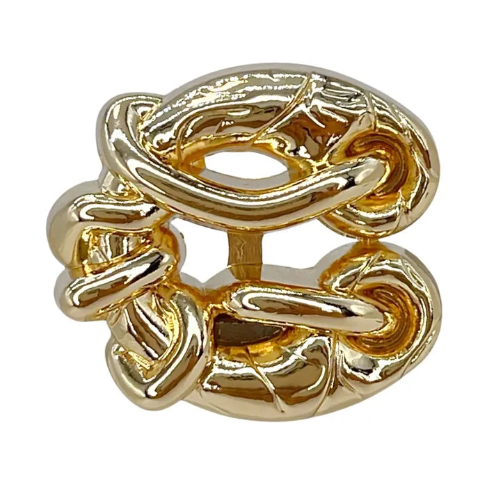 Chunky Chain Link Metal Button | 18mm(28L), 21mm(33L) & 25mm(40L)