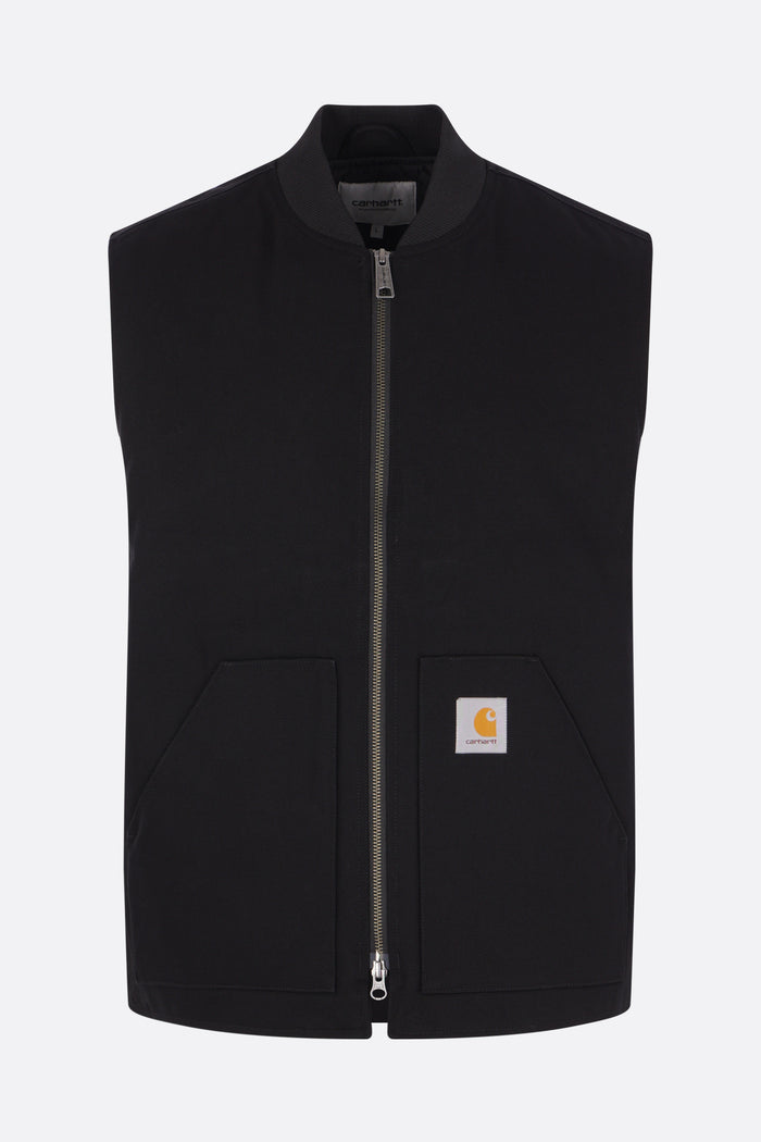 Classic vest in Dearborn canvas
