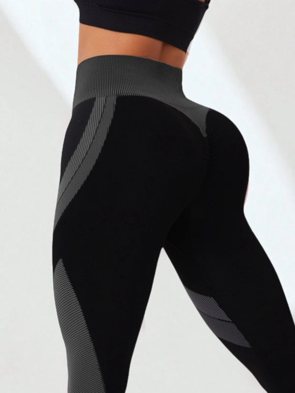 Contrast color Scrunch Bum Leggings