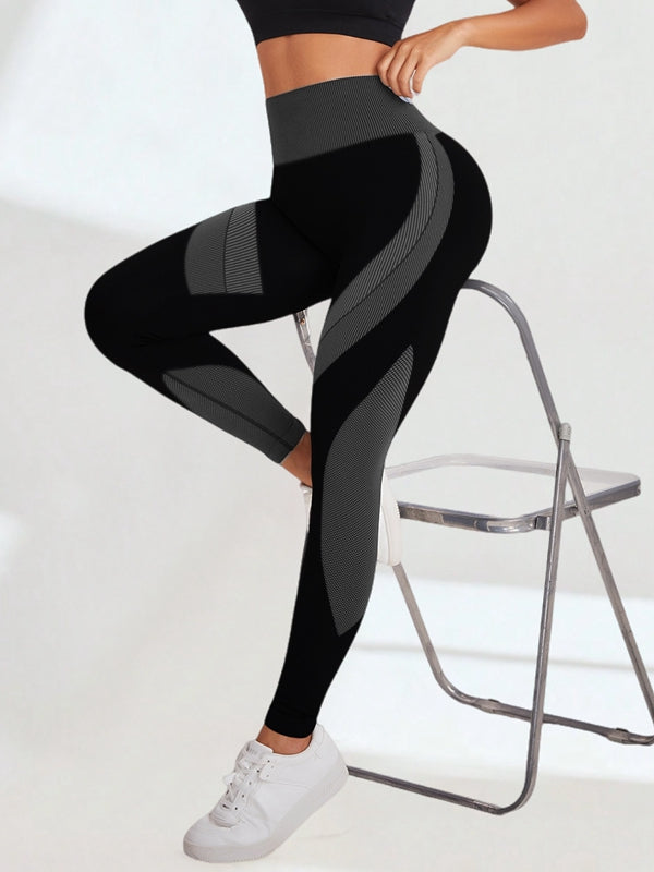 Contrast color Scrunch Bum Leggings