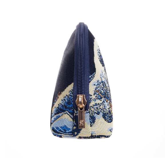 COSM-BM-WAVE | British Museum  Great Wave off Kanagawa Cosmetic Make Up Bag