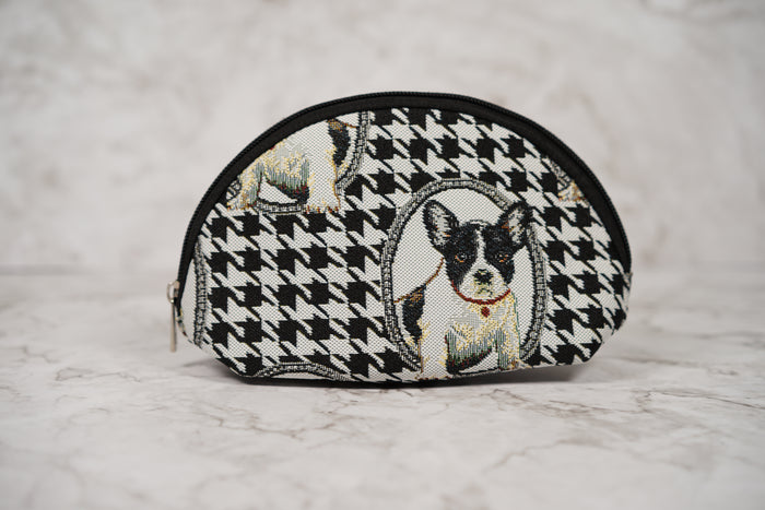 COSM-FREN | French Bulldog Cosmetic Make Up Bag