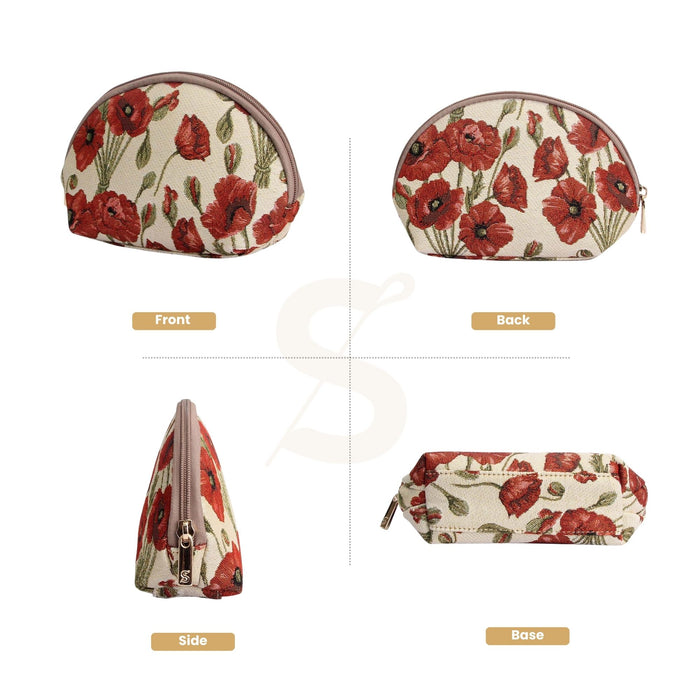 COSM-POP | Poppy Cosmetic Make Up Bag