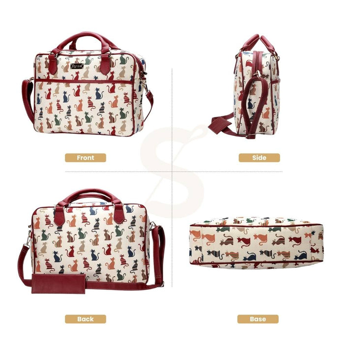 CPU-CHEKY | Cheeky Cat Computer Laptop Bag Case 15.6"