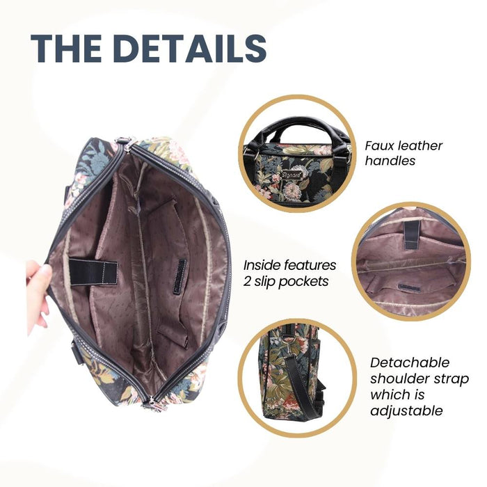 CPU-PEO | Peony Computer Laptop Bag Case 15.6"