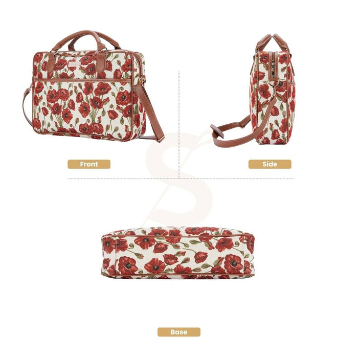 CPU-POP | Poppy Computer Laptop Bag Case 15.6"