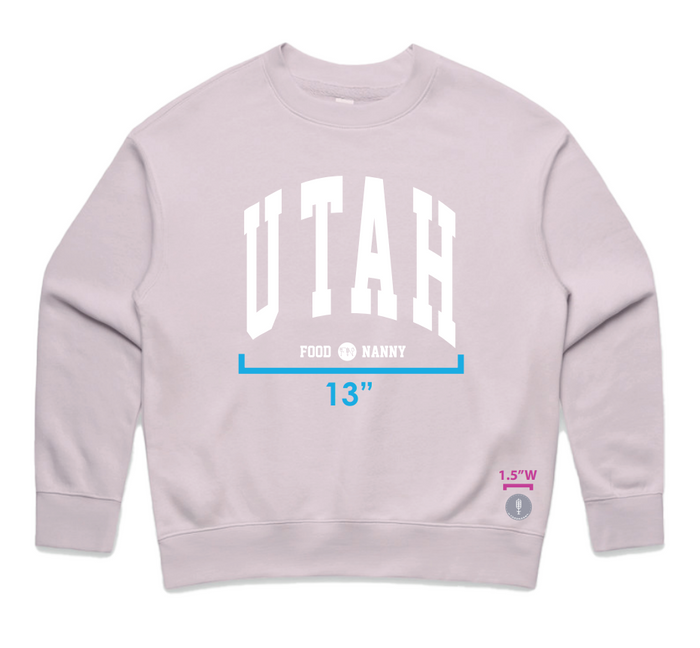 Crewneck, Utah Lavender
