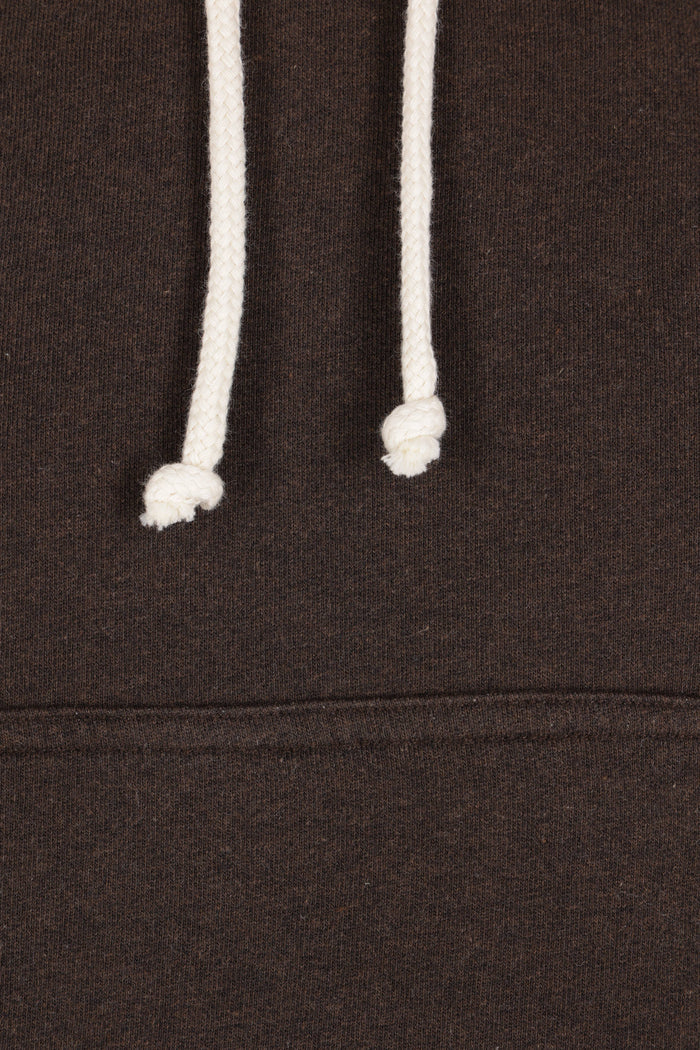 cropped hoodie in jersey
