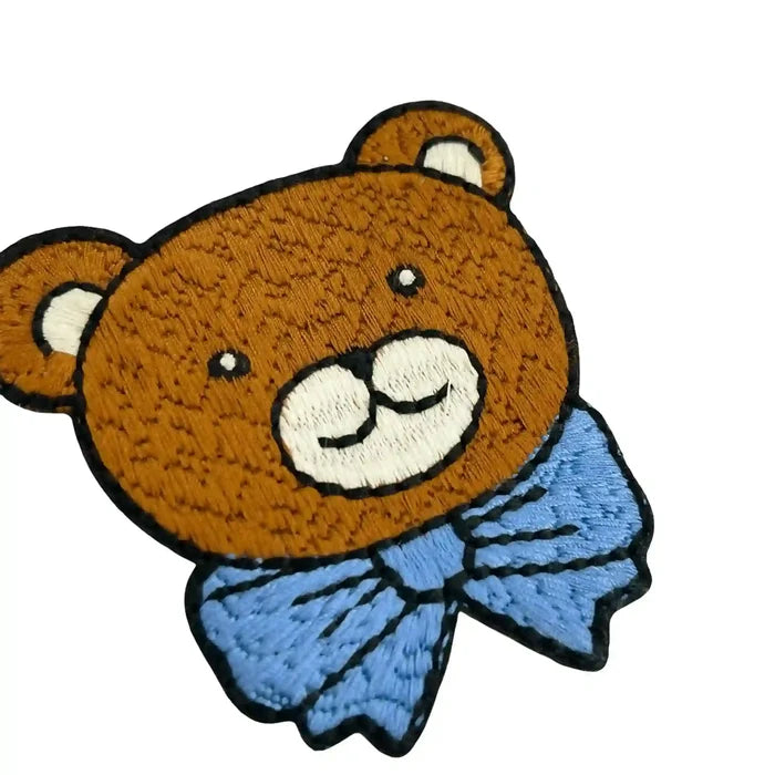 Ani Accessories cuddly bear patch for jackets shirts denim jeans bags and DIY clothing projects with cute bear design