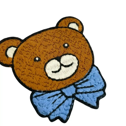 Ani Accessories cuddly bear patch for jackets shirts denim jeans bags and DIY clothing projects with cute bear design