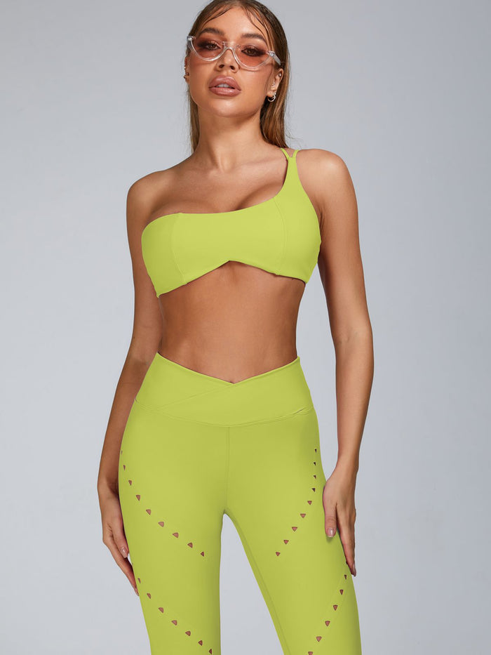 Green Yellow / S / Bras+Leggings