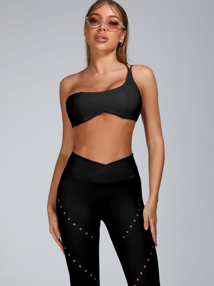Black / L / Bras+Leggings