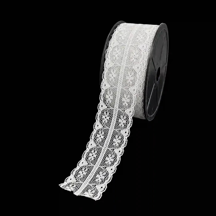Dainty White Lace Ribbon | SKU-67