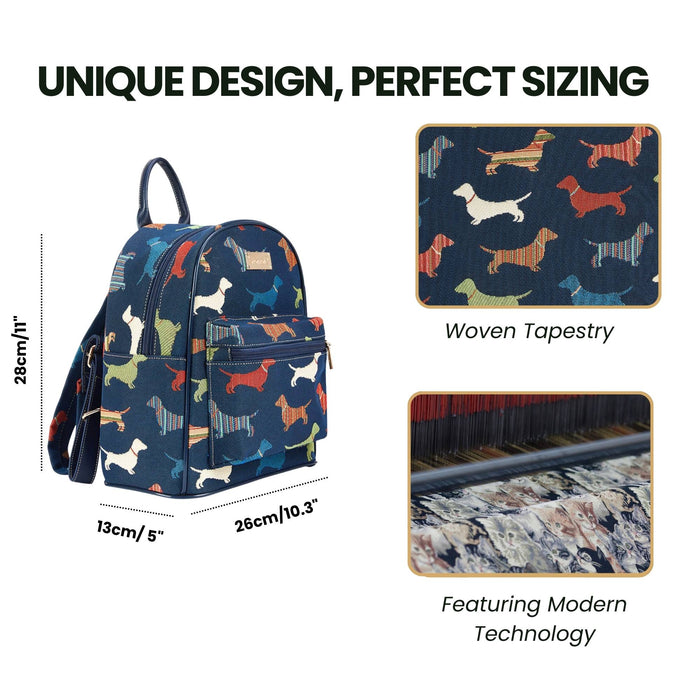 DAPK-DACH | Dachshund daypack bag