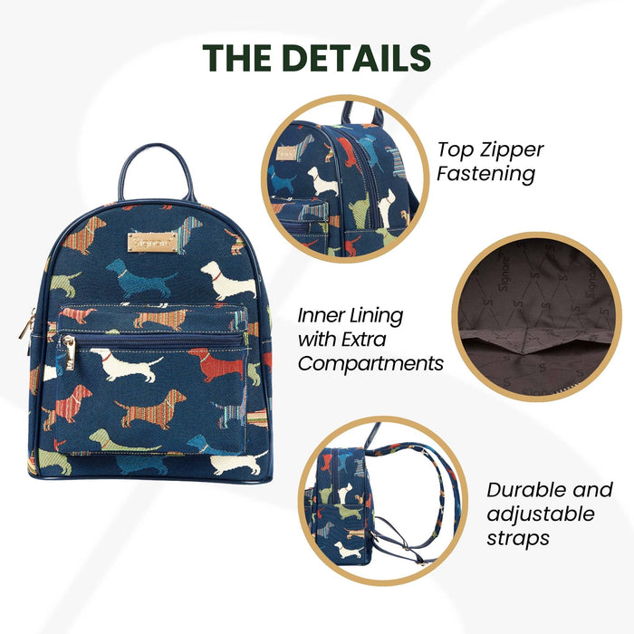 DAPK-DACH | Dachshund daypack bag