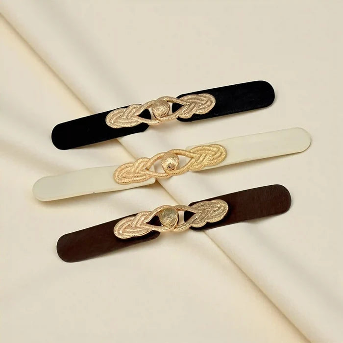 Decorative Leather Buckle | 2 Piece