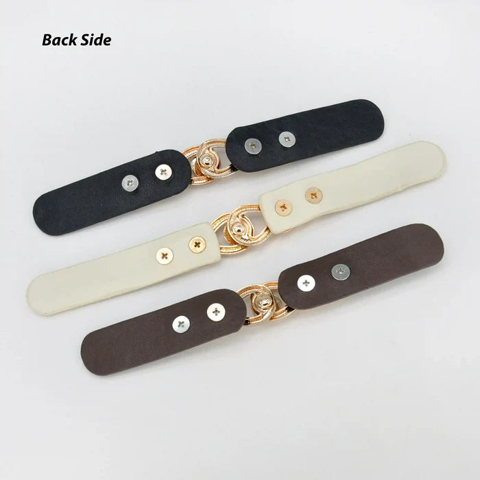 Decorative Leather Buckle | 2 Piece
