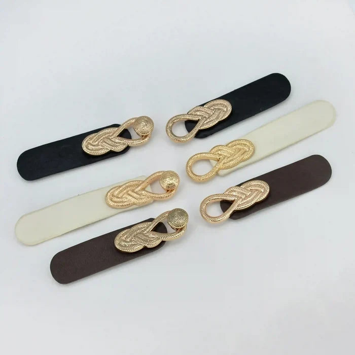 Decorative Leather Buckle | 2 Piece