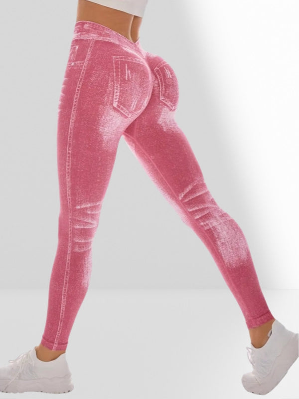 Pink / S / Leggings