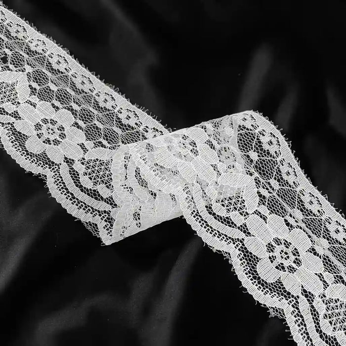 Delicate Scalloped Border Lace | SKU-3
