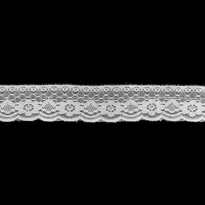 Delicate Scalloped Border Lace | SKU-3