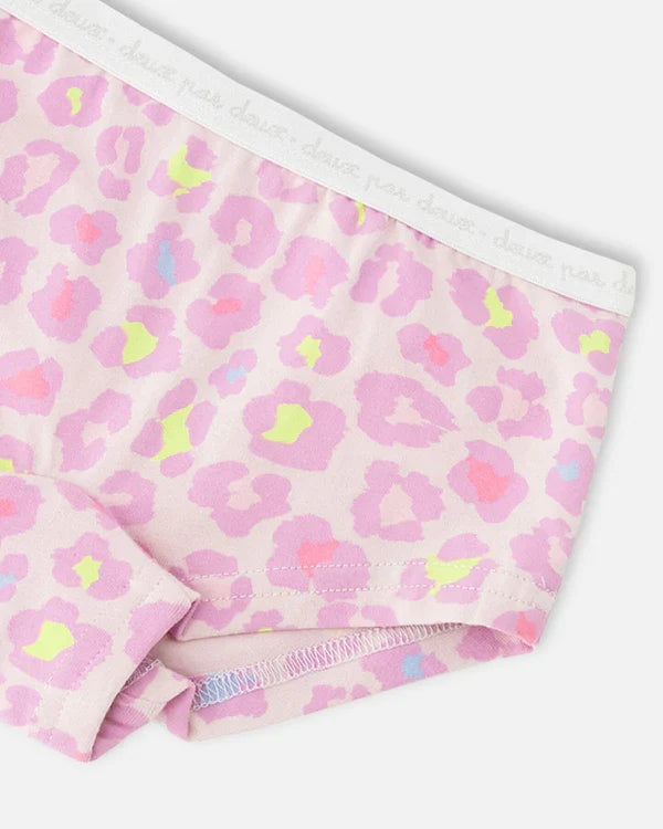Deux Par Deux 3 Pack Boyshort Panties - Printed Florals