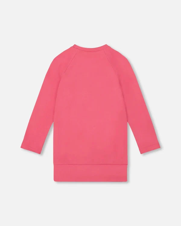 Deux Par Deux Embroidered Tunic - Azalea Pink