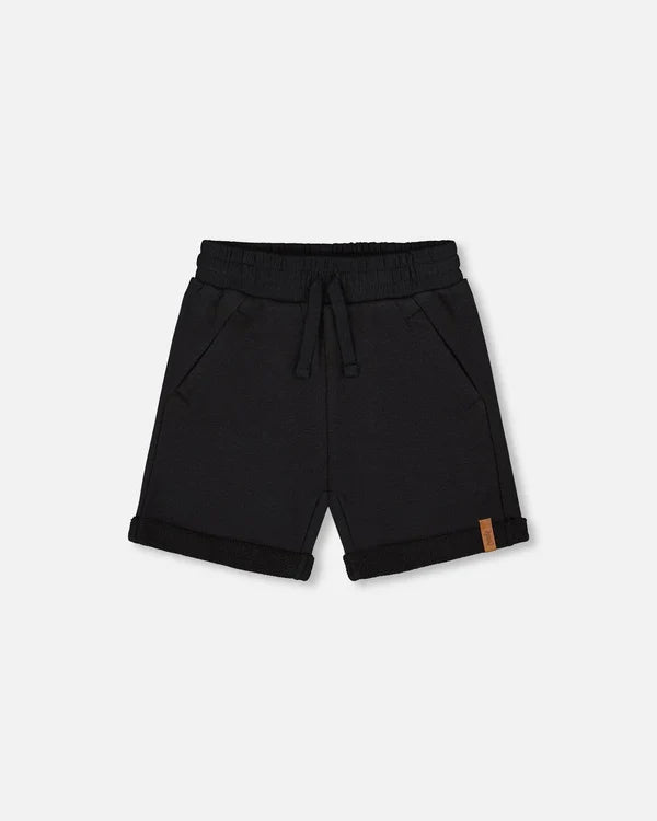Deux Par Deux French Terry Short - Anthracite