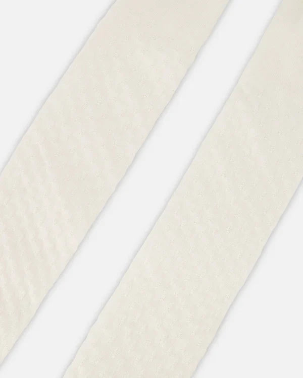 Deux Par Deux Knit Tights - Off White