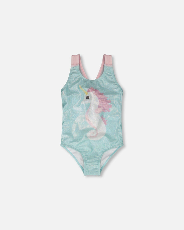 Deux Par Deux One-Piece Swimsuit - Aqua