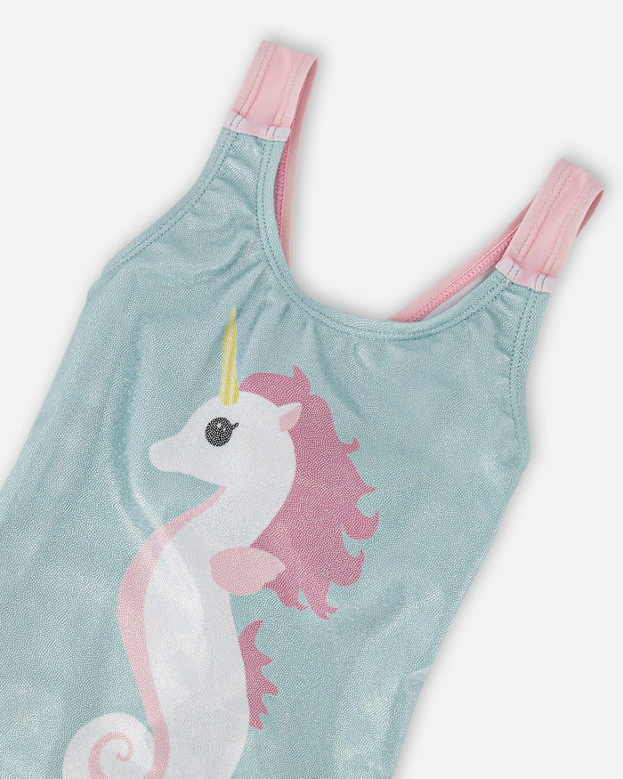 Deux Par Deux One-Piece Swimsuit - Aqua
