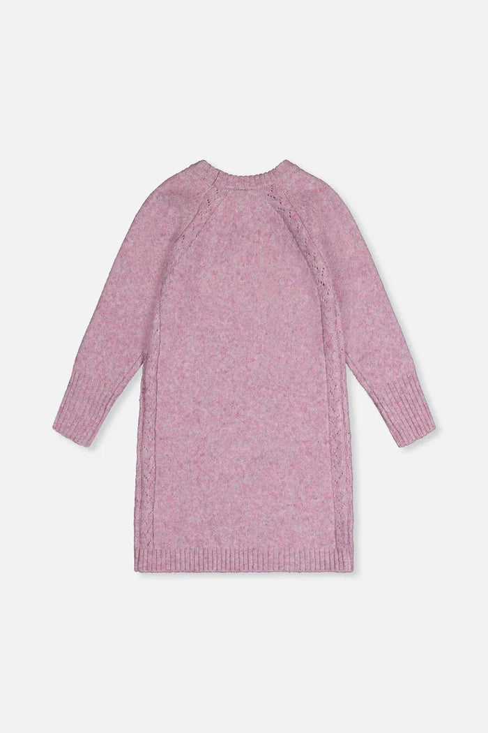 Deux Par Deux Poodle Knit Sweater - Lavender