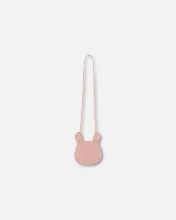 Deux Par Deux Rabbit Crossbody Bag - Peach beige