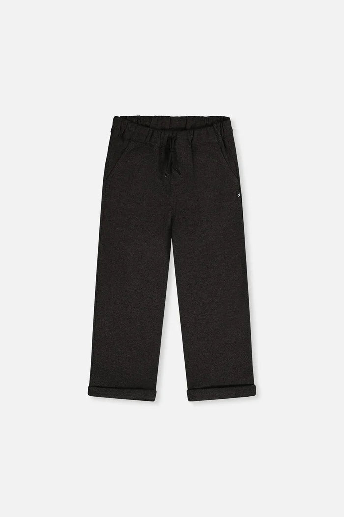 Deux Par Deux Stretch Twill Pants - Anthracite