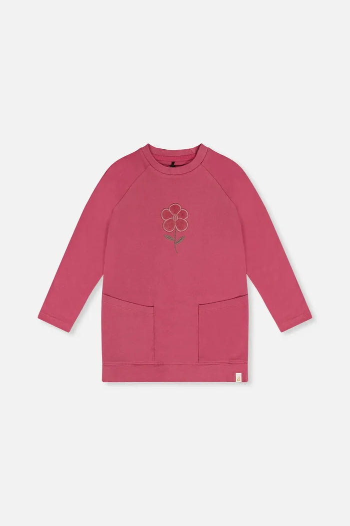 Deux Par Deux Tunic - Red Violet