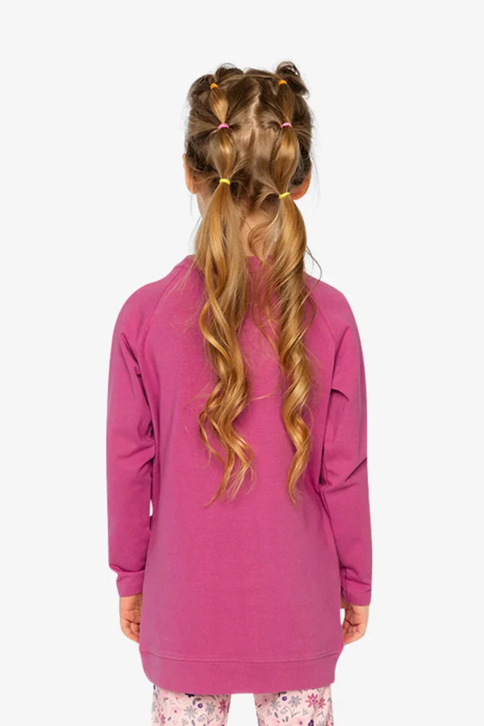 Deux Par Deux Tunic - Red Violet