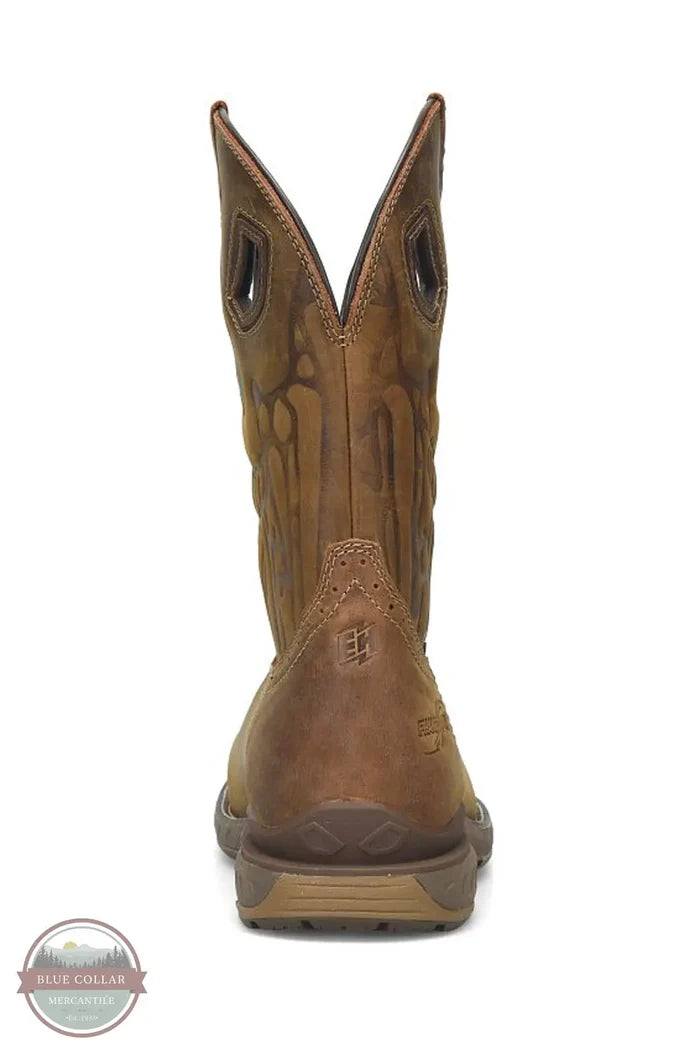 Phantom Rider DH5398 Lycan Men's 11" Safety Toe Work Pull On Boot, rear