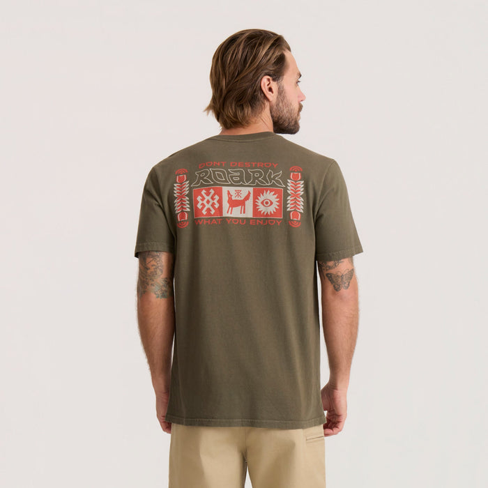 Roark Enjoy Nature Premium Tee - Military