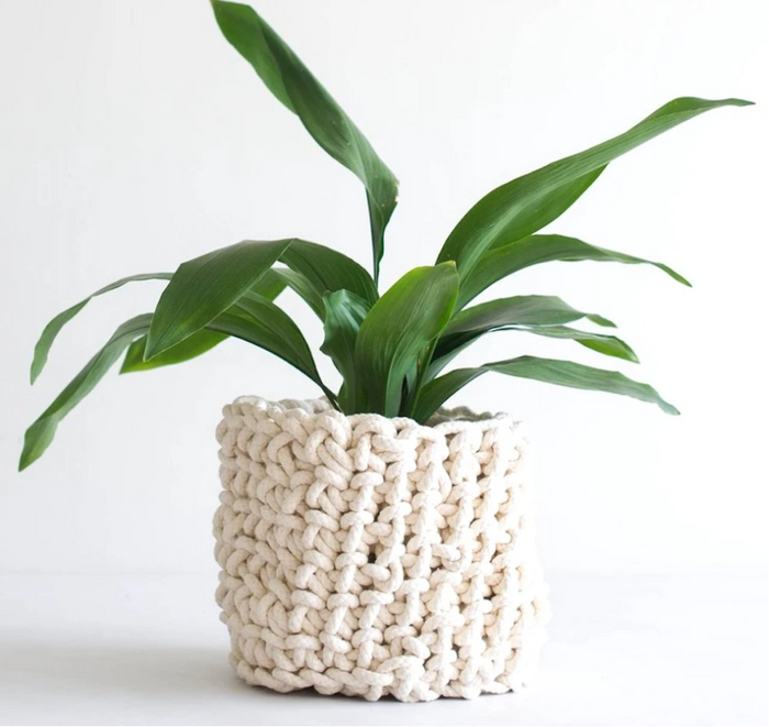 Eskom Crochet Planter