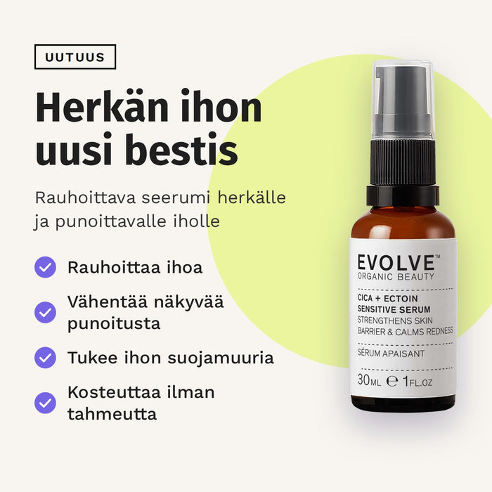 Evolve Organic Beauty CICA + Ectoin Sensitive Serum 30ml
