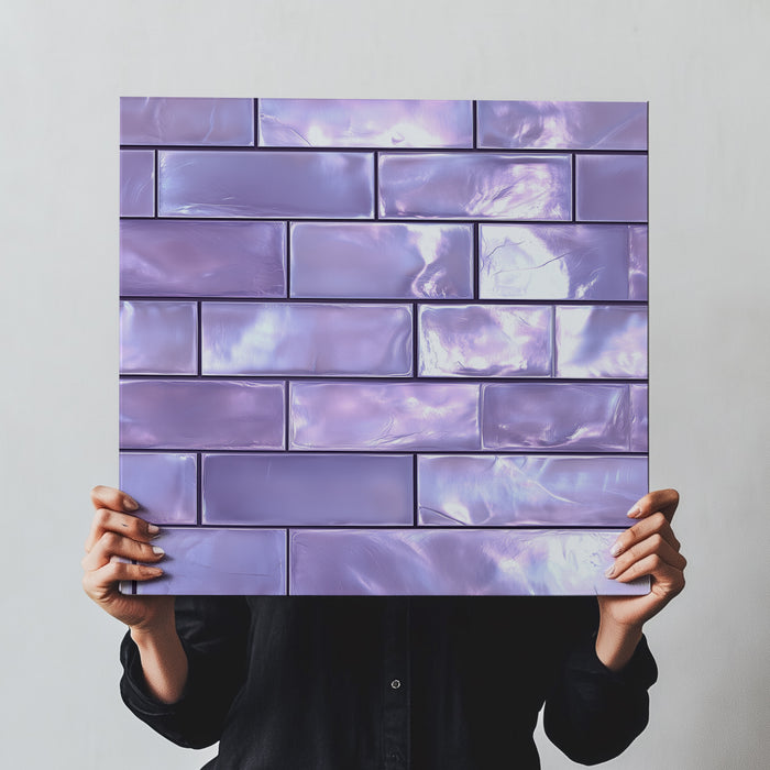 Exquisite Lilac Metallic Subway