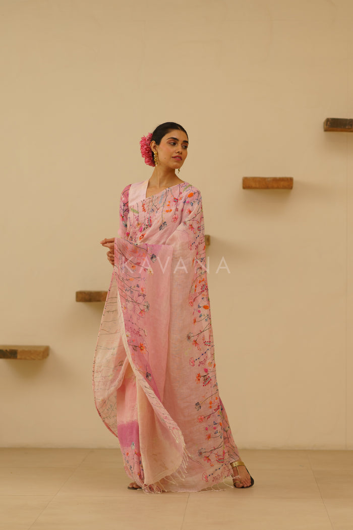 Farah Linen Sari