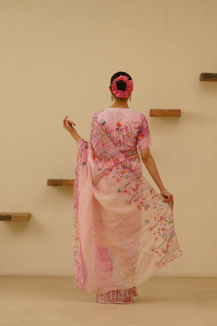 Farah Linen Sari