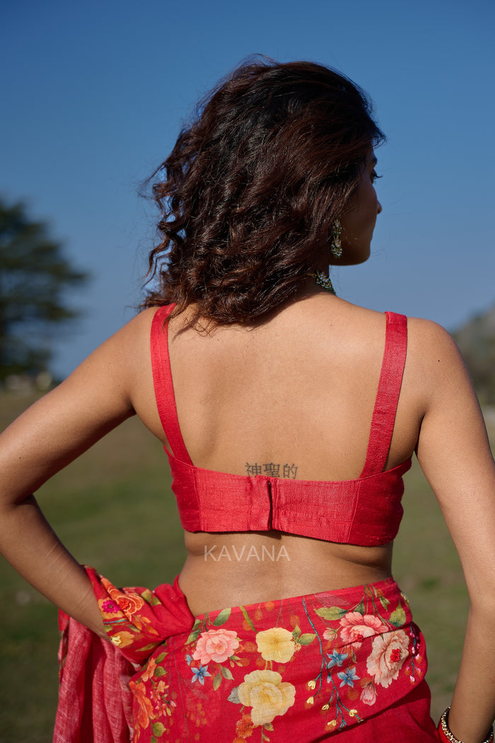 Fidha Chanderi Blouse