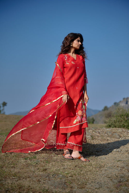 Fidha Silk Organza Dupatta
