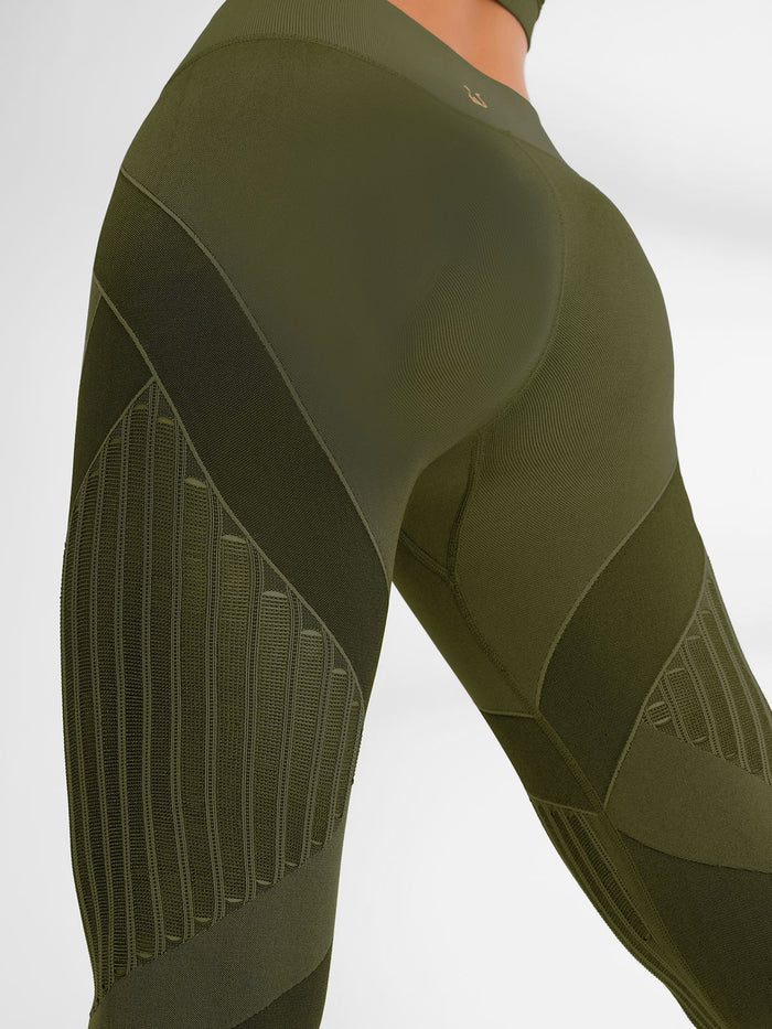 Dark Olive Green / XS / Leggings