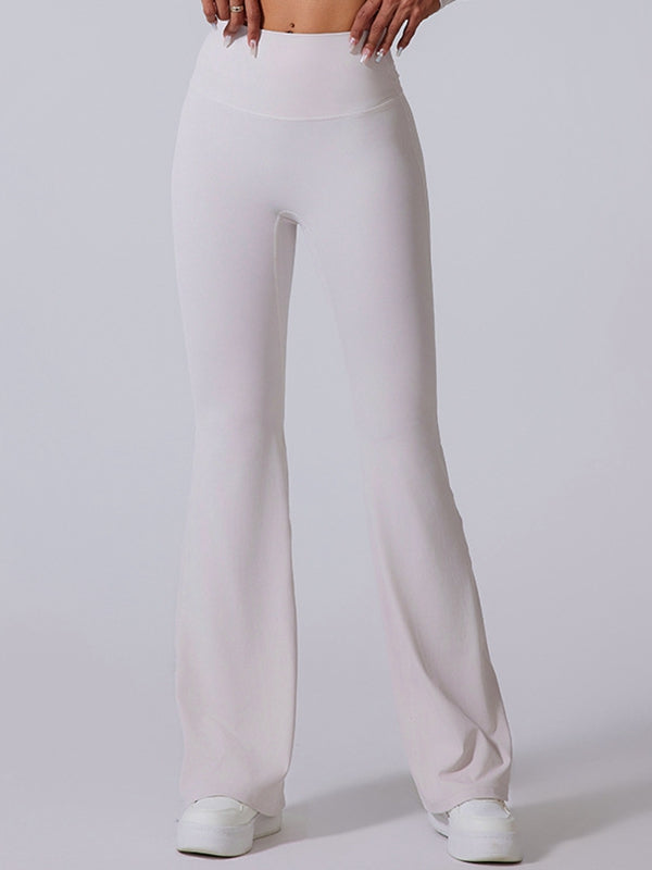 Flare High-rise Hip-lift Yoga Leggings