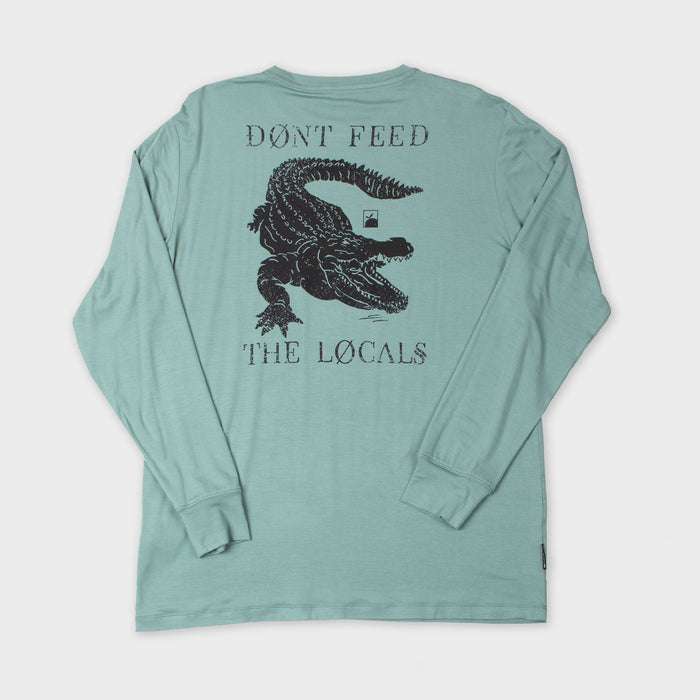 Flomotion Locals OG Bamboo Sunshirt - Dusty Blue by Flomotion